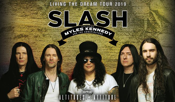 Slash announces North American tour details